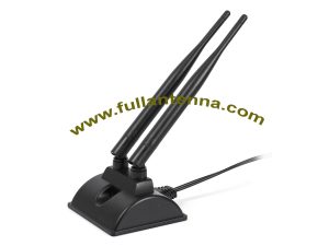 N / P: FA2.45.8G.20, WiFi / 2.4G 5.8G Antena externa, 2.4G 5.8G antena para enrutador WiFi de fácil montaje
