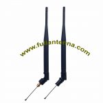 P / N: Antena FA915.05,915Mhz, Antena de goma con cable de montaje de tornillo IPEX