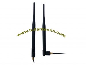 P / N: FALTE.1102,4G / LTE Antena externa, antena de goma LTE con montaje de tornillo de cable